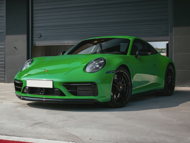 Porsche 911 in green